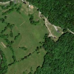 Satellite imagery of Balls Cliff, US