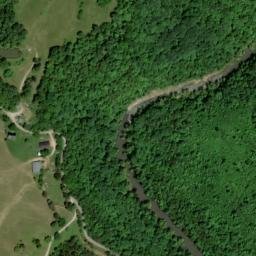 Satellite imagery of Balls Cliff, US