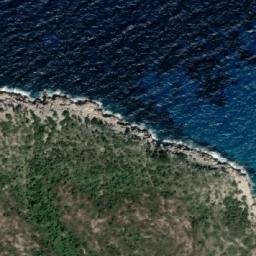 Satellite imagery of Capo Alloro, GR