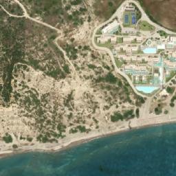 Satellite imagery of Ákra Ágios Nikólaos, GR