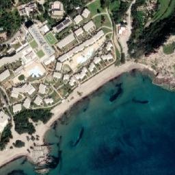 Satellite imagery of Punta Santo Stefano, GR