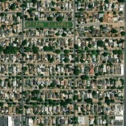 Satellite imagery of T 696 — NGS GT1483 — Fresno, US, US