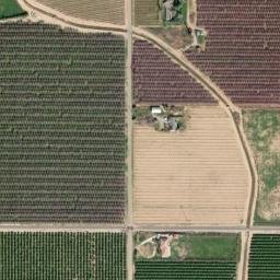 Satellite imagery of D 287 — NGS GT1443 — Fresno County, US, US