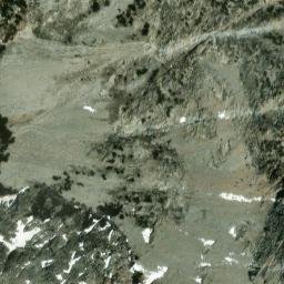 Satellite imagery of Kings-Kern Divide, US