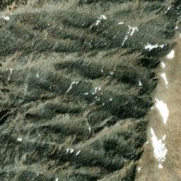Satellite imagery of Kings-Kern Divide, US