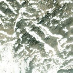 Satellite imagery of Kings-Kern Divide, US