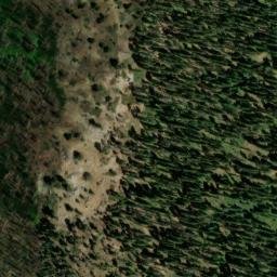 Satellite imagery of Big Baldy Ridge, US