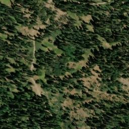 Satellite imagery of Big Baldy Ridge, US