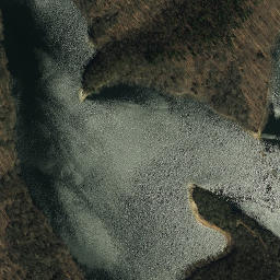 Satellite imagery of Big Bend of Dan, US