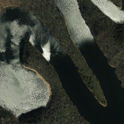 Satellite imagery of Big Bend of Dan, US