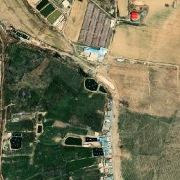 Satellite imagery of Behestān Castle, IR