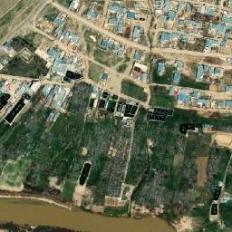 Satellite imagery of Behestān Castle, IR