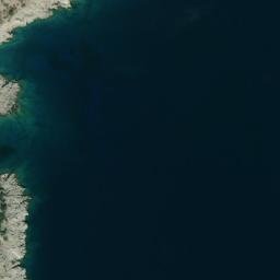 Satellite imagery of Çömlek Burnu, TR