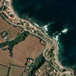 Satellite imagery of Pointe du Four, DZ