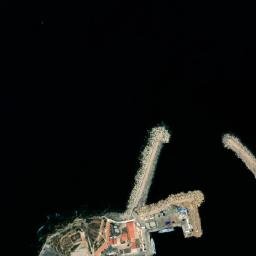 Satellite imagery of Cape Cherchel, DZ