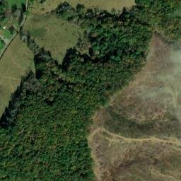 Satellite imagery of Wolfpen Ridge, US