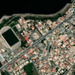 Satellite imagery of Cape Cherchel, DZ
