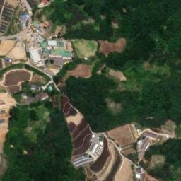 Satellite imagery of cairn, JP