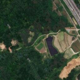 Satellite imagery of cairn, JP