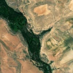 Satellite imagery of Kūh-e Zendān, IR