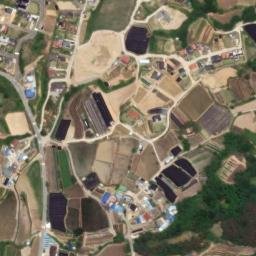 Satellite imagery of cairn, JP