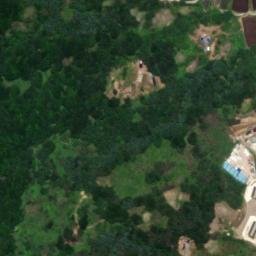 Satellite imagery of cairn, JP