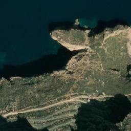 Satellite imagery of Cap Ténès, DZ