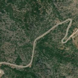 Satellite imagery of Kastania Cave, GR