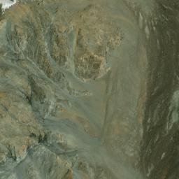 Satellite imagery of cairn, PK