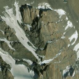 Satellite imagery of cairn, PK