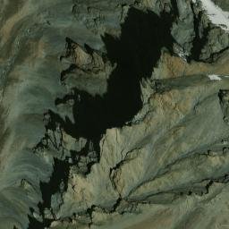 Satellite imagery of cairn, PK