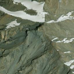 Satellite imagery of cairn, PK