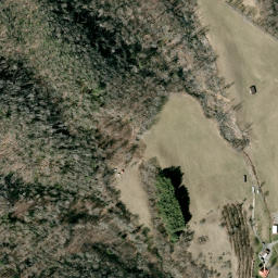Satellite imagery of Tennessee Valley Divide, US
