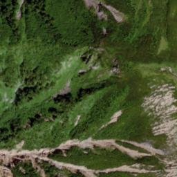 Satellite imagery of 越中沢岳, JP