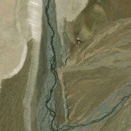 Satellite imagery of cairn, PK