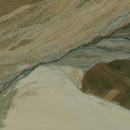 Satellite imagery of cairn, PK