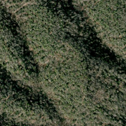 Satellite imagery of Tennessee Valley Divide, US