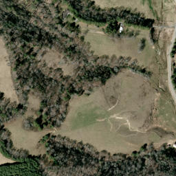 Satellite imagery of Tennessee Valley Divide, US