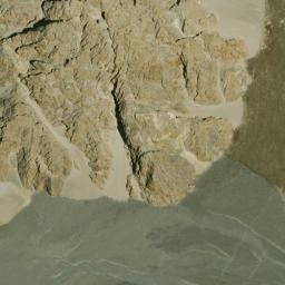 Satellite imagery of cairn, PK
