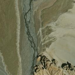 Satellite imagery of cairn, PK