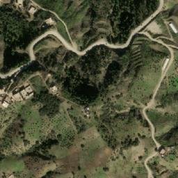 Satellite imagery of Tizi Tala T’Birn, DZ