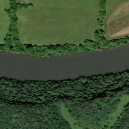 Satellite imagery of Seven Sisters Bluff, US