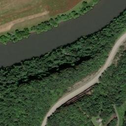 Satellite imagery of Seven Sisters Bluff, US