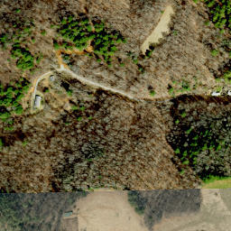 Satellite imagery of Huckleberry Ridge, US