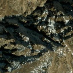 Satellite imagery of Shākh-e Ḩusaīn, AF