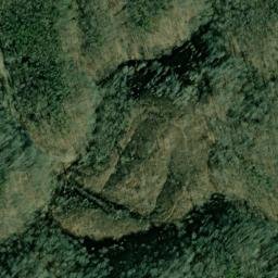 Satellite imagery of Pups Knobs, US