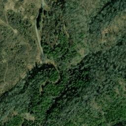 Satellite imagery of Pups Knobs, US