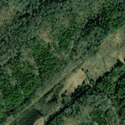 Satellite imagery of Pups Knobs, US