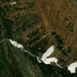 Satellite imagery of Lady Franklin Mine, US