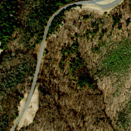 Satellite imagery of Alligator Back, US